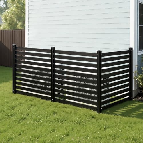 vevor outdoor privacy screen 50" w x 48", front angle view