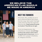 allegiance american flags for outside set 3x5 ft on a desk or shelf