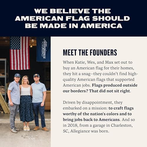 allegiance american flags for outside set 3x5 ft on a desk or shelf