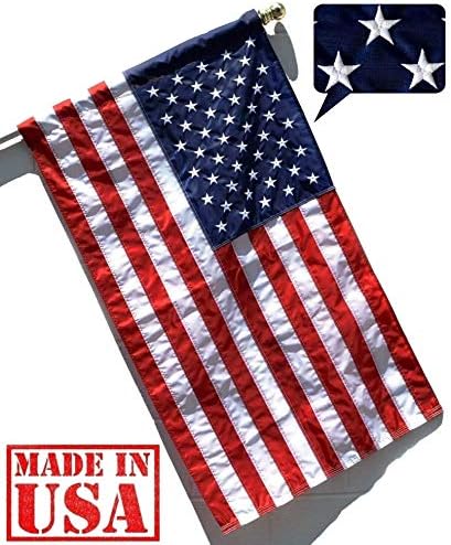 us flag factory - 2.5x4 ft american flag on a desk or shelf