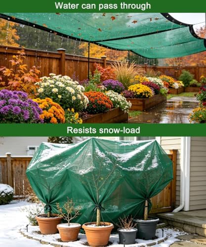 e.share 90% green shade cloth 10ft x 10ft, front angle view