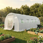 king bird premium 25x10x6.6ft greenhouse for outdoors, large, view 9