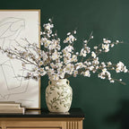 florisso 6 pcs artificial cherry blossom branches spring shown in use