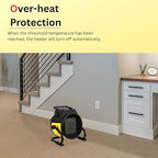 dura heat euh1465 electric forced air heater with, package contents