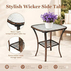outdoor swivel rocker patio chairs, 3 piece patio on a desk or shelf