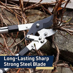 kings county tools tree trimmer loppers with 26" showing dimensions