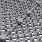 jocoevol 60-pcs interlocking tile, indoor/outdoor drainage interlocking floor, view 9