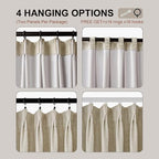 pinch pleated blackout curtains 84 inches long for on a desk or shelf