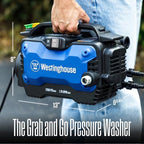 westinghouse epx3100s electric pressure washer, 2100 max psi, close-up detail