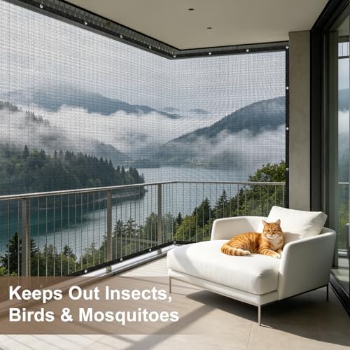 cool area 60-70% mesh tarp shade screen with, package contents