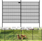 10 panel no dig decorative garden with gate, view 9
