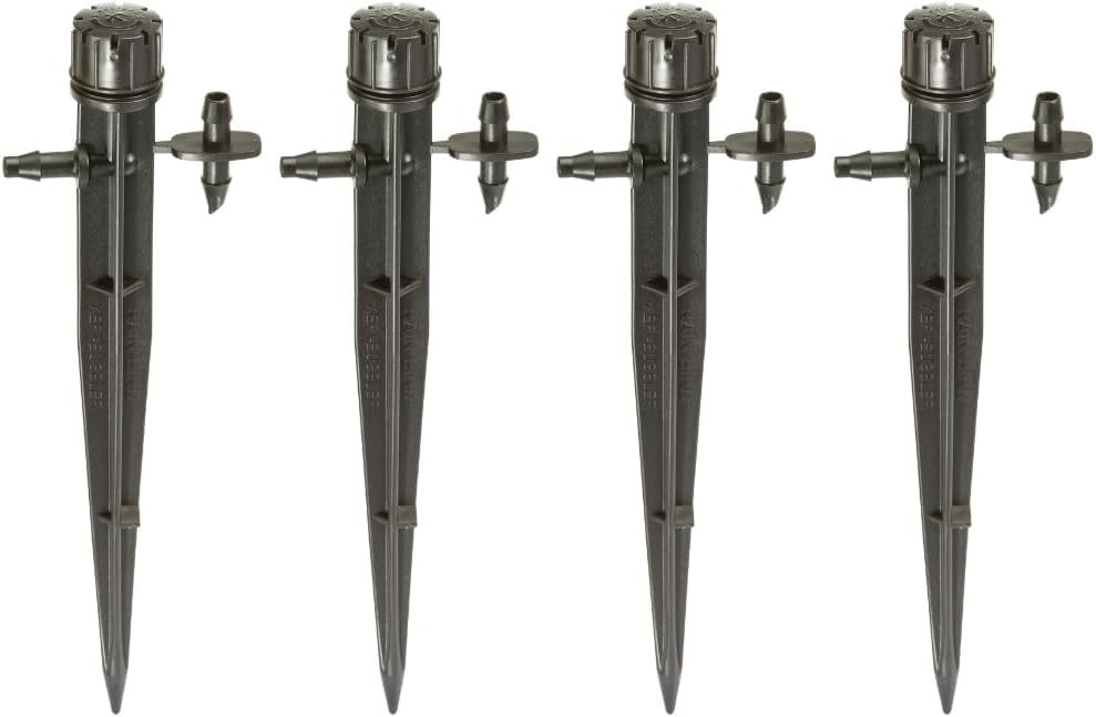 Rain Bird MBF4PKS Drip Micro-Bubbler, Full Circle, 4-Pack