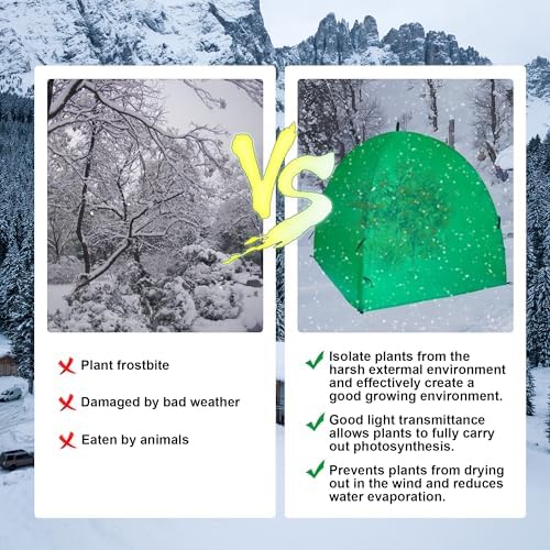 50″*50″*40″ winter plant warm covers - raised bed, package contents