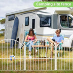 decorative garden fence, 24in (h) x 20ft(l) no, package contents