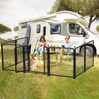 getlay garden fencing 36 inch high, 4 panels on a desk or shelf