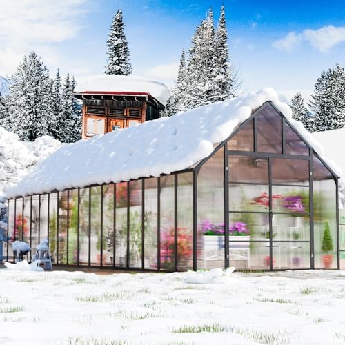 cdcasa 10x32x10 ft greenhouse for outdoors, extra large, view 9