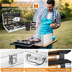cifaisi 38pcs bbq tools grilling accessories set with, package contents
