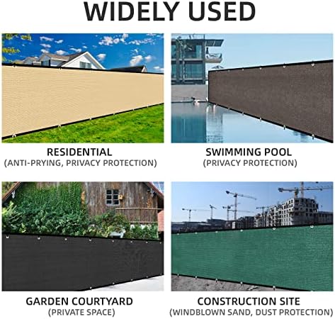 kanagawa privacy screen fence 4 x 50ft, 90% on a desk or shelf