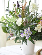 fiveseasonstuff artificial olive branches, 6 gray-green 30 inch showing dimensions