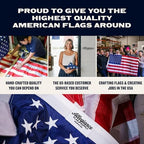 allegiance american flags for outside set 3x5 ft, package contents