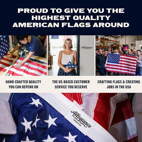 allegiance american flags for outside set 3x5 ft, package contents
