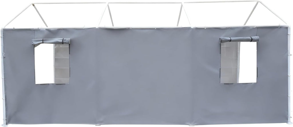rutile 10x20 carport replacement sidewall, 180g pe waterproof, main product view
