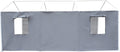 rutile 10x20 carport replacement sidewall, 180g pe waterproof, main product view