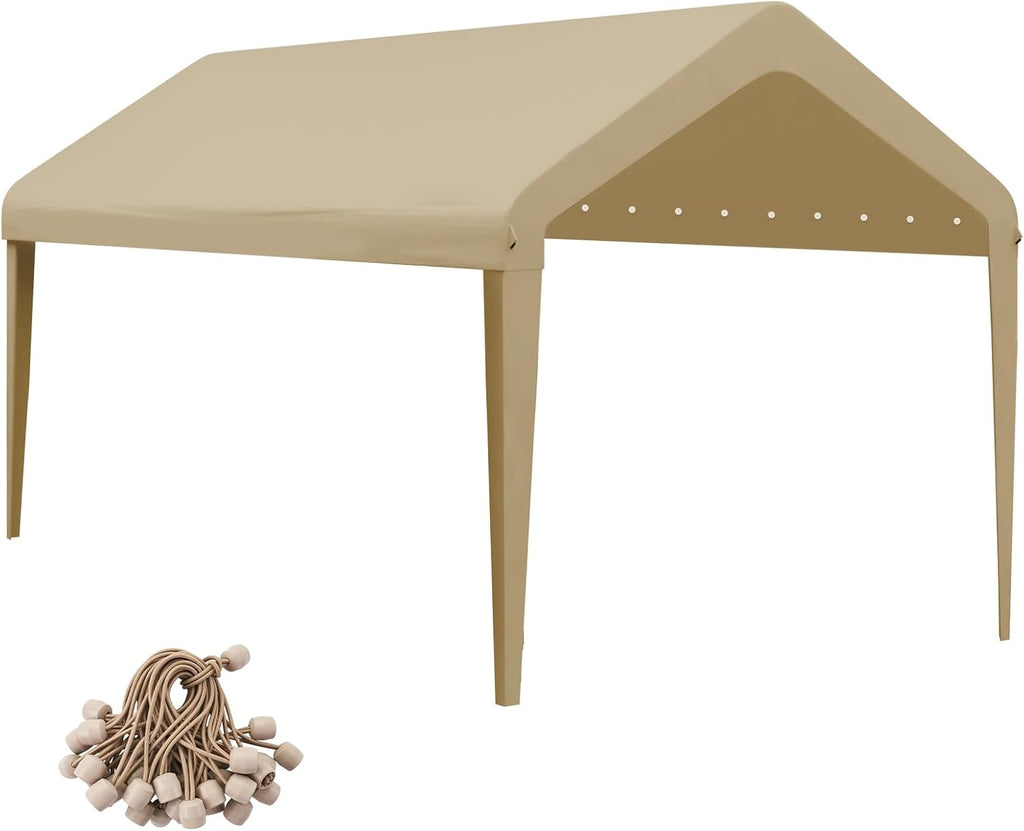 10x20 ft car canopy replacement cover, 800d waterproof, main product view