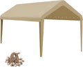 10x20 ft car canopy replacement cover, 800d waterproof, main product view