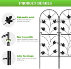 decorative garden fence panels no dig fencing, total, side view