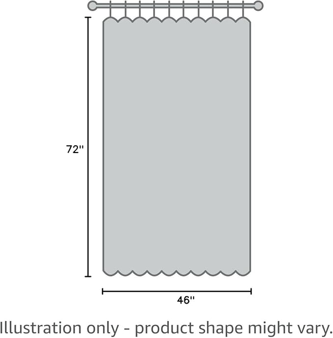 NICETOWN Blackout Grey Curtain 72 inch Length, Grommet Room Darkening Thermal Insulated Soundproof Window Treatment for Bedroom/Living Room, 1 Panel, W46 x L72