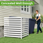 42” h x 38” w air conditioner fence on a desk or shelf