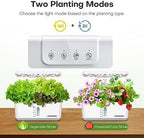 ahopegarden indoor garden hydroponics growing system: 10 pods, package contents