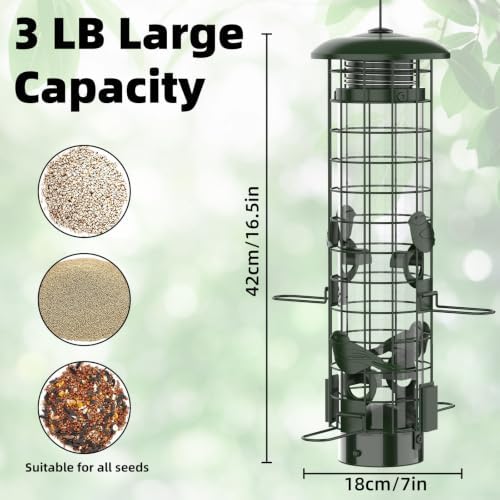 squirrel proof bird feeder,metal mesh bird feeders for, package contents