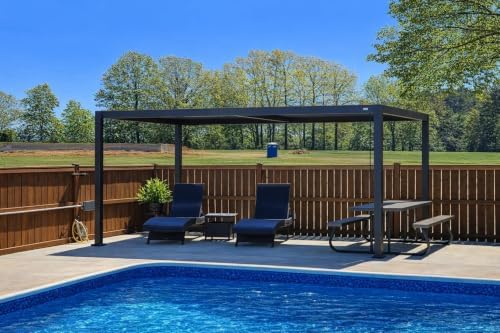 purple leaf 92ks outdoor pergola 8' x 14', close-up detail