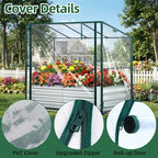 ohuhu 4x2x1 ft raised garden bed outdoor with, package contents