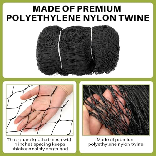 50 ft aviary bird netting chicken netting commercial on a desk or shelf