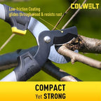 colwelt loppers hedge clippers garden shears 3pcs, 17’’ showing dimensions