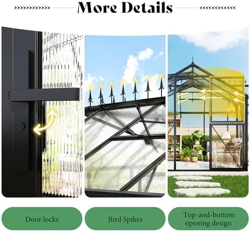 amerlife 16.8 x 12 x 7-ft t-shaped walk-in, front angle view