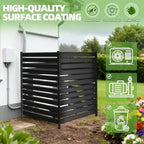 privacy fence screen for ac & trash, 48" on a desk or shelf