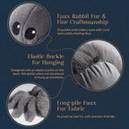 phantoscope halloween spider shaped throw pillow, faux fur shown in use