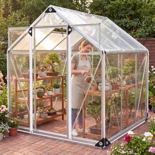 8' x 10' outdoor clear tarp curtain waterproof on a desk or shelf