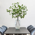 artificial plants greenery eucalyptus stems branches plant for showing dimensions