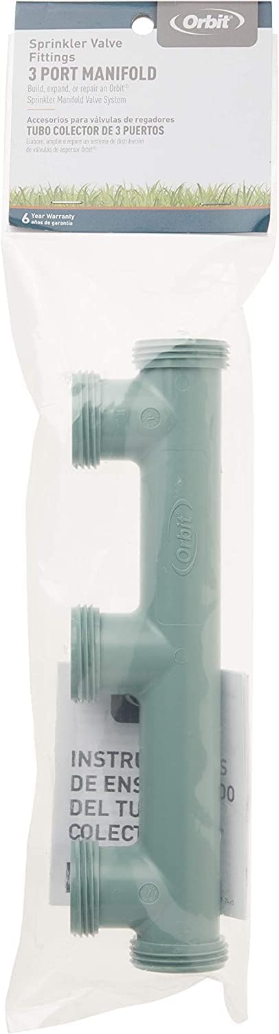 2-Pack Orbit 57183 3-Port Manifold Irrigation System