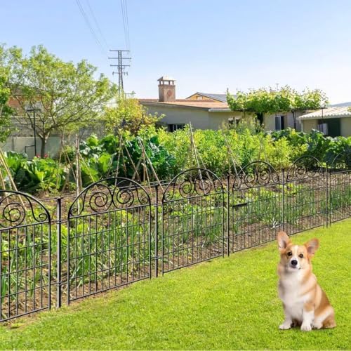 getlay tall garden fence animal barrier with gate on a desk or shelf