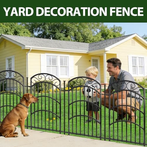 decorative garden fence, 40in h x 18ft l, package contents