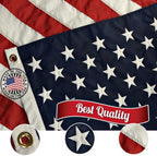 grace alley american flag: 3x5 ft us flag, package contents