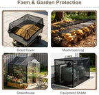 cool area 60-70% mesh tarp shade screen with on a desk or shelf