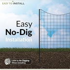 zippity 39in h black metal fence, diy fence shown in use