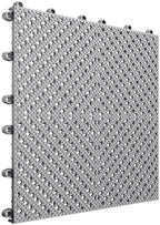 jocoevol 60-pcs interlocking tile, indoor/outdoor drainage interlocking floor on a desk or shelf